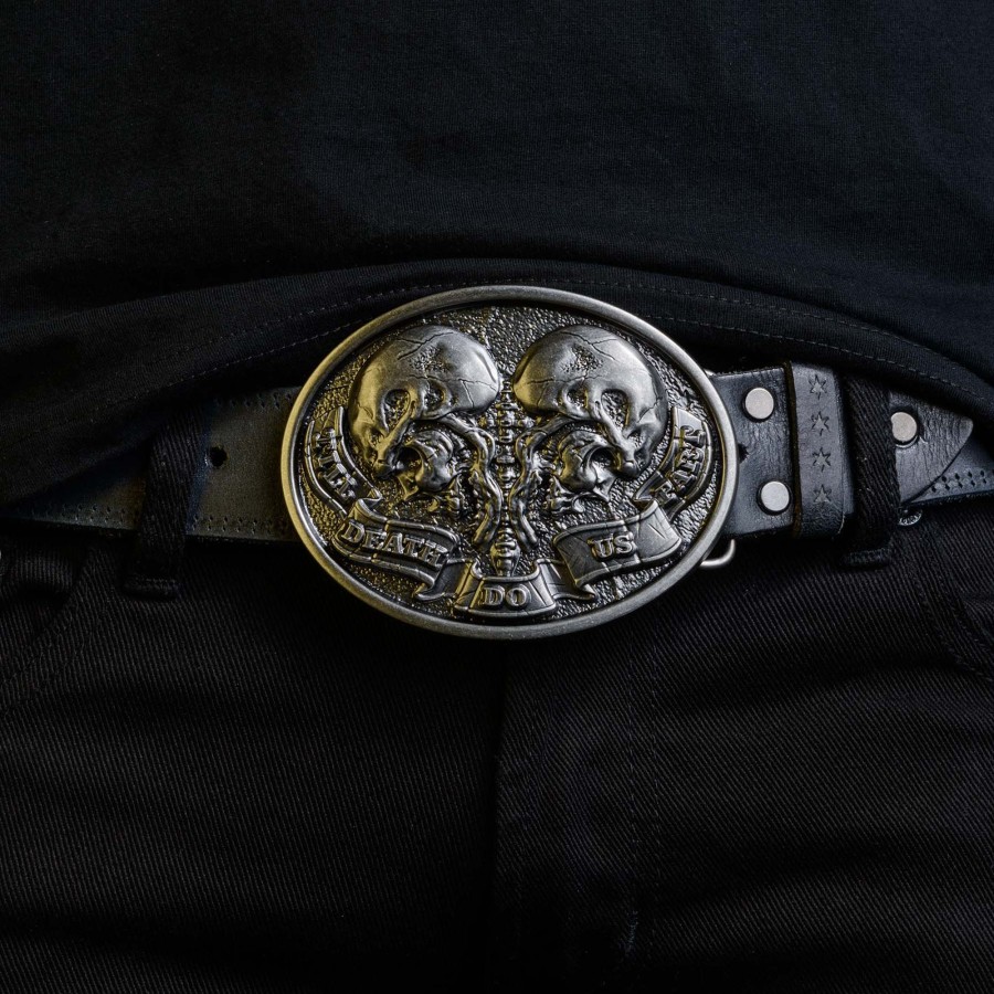 Belts & Belt Buckles | Wornstar Swag Till Death Do Us Part Belt Buckle
